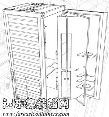 集裝箱臨時住宅,集裝箱活動房屋,住人集裝箱房屋,二手集裝箱貨柜