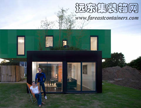 Cross Shape Container Home,集裝箱活動(dòng)房,集裝箱房屋,集裝箱建筑,集裝箱住宅,住人集裝箱